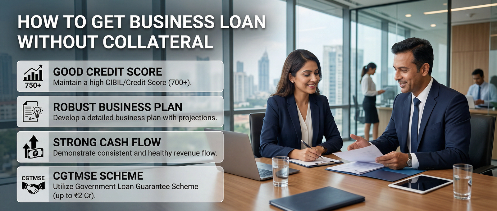 How to Get Business Loan Without Collateral