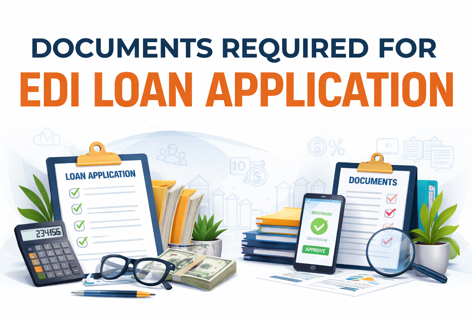 Documents Required for EDI Loan Application