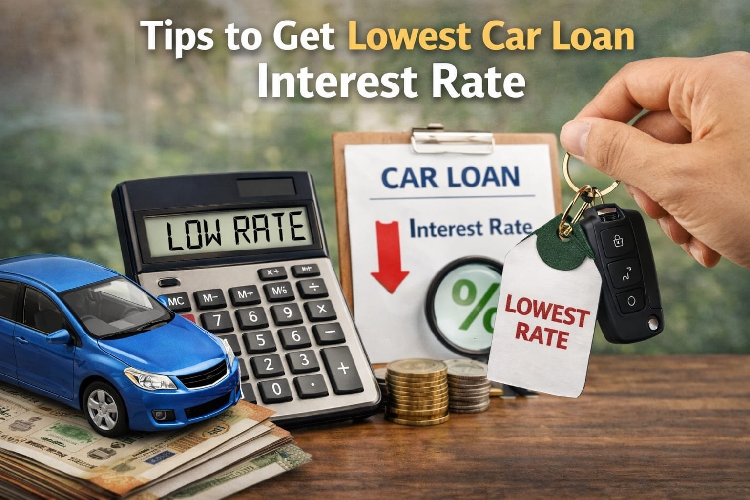 Tips to Get Lowest Car Loan Interest Rate