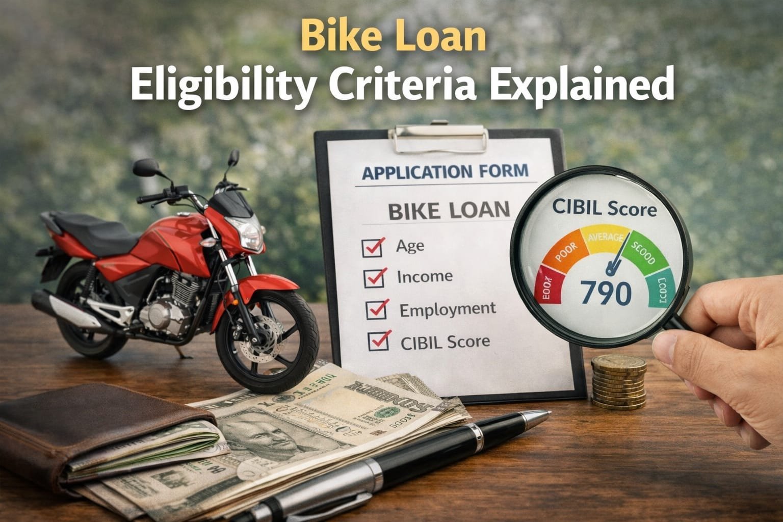 Bike Loan Eligibility Criteria Explained in India